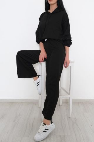 Armalı Eşofman Takımı Siyah - 9923.253.