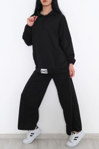 Armalı Eşofman Takımı Siyah - 9923.253.