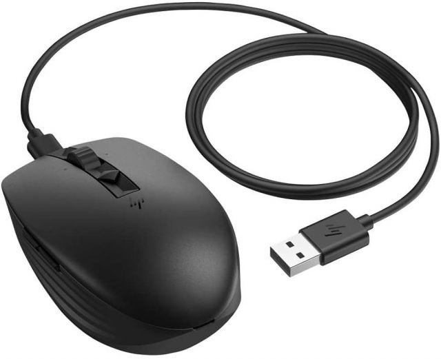 6E6F0AA 715 Rechargeable Multi-Device Bluetooth Mouse-EURO