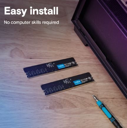 CT16G48C40U5 16GB DDR5-4800 UDIMM RAM