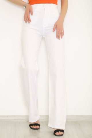 Salaş Kot Pantolon Beyaz - 6803.1184.