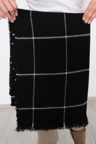 Kaşe Şal Siyahbeyaz - 10372.750.