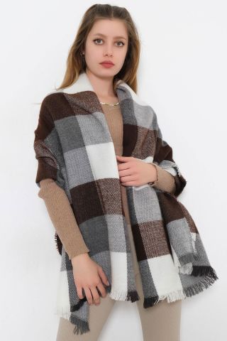 Kaşe Şal Siyahkahve - 10372.750.