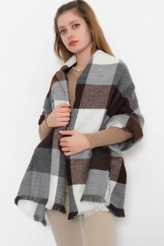 Kaşe Şal Siyahkahve - 10372.750.