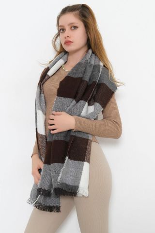 Kaşe Şal Siyahkahve - 10372.750.