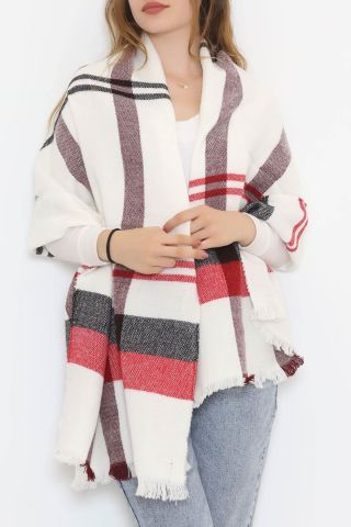 Kaşe Şal Siyahkırmızı - 10372.750.