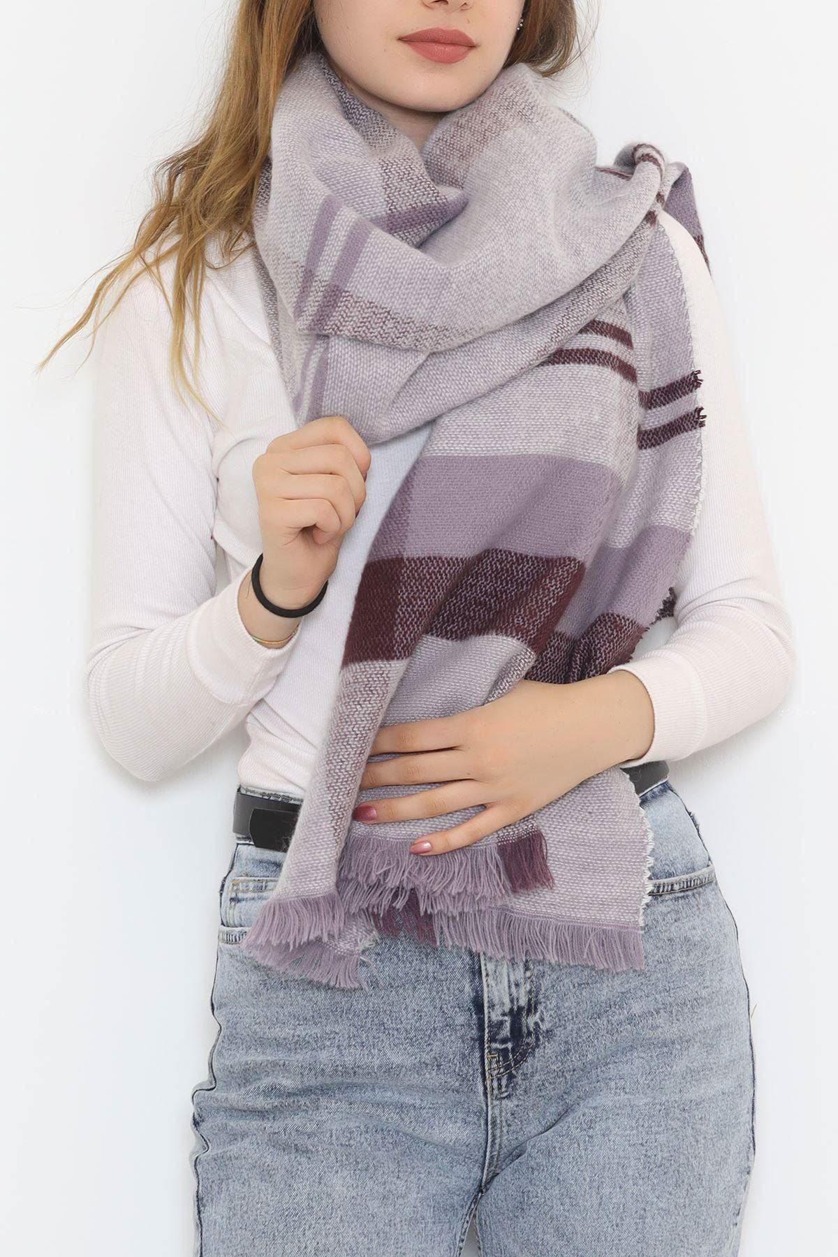 Kaşe Şal Lila - 10372.750.