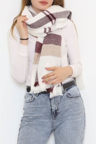 Kaşe Şal Bordokahve - 10372.750.