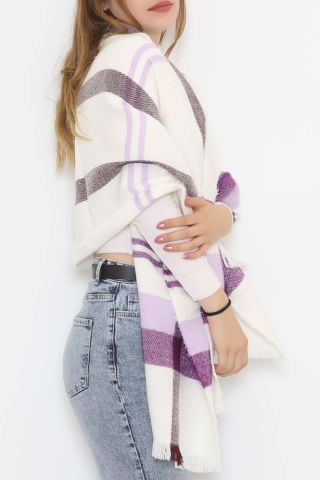 Kaşe Şal Morçizgili - 10372.750.