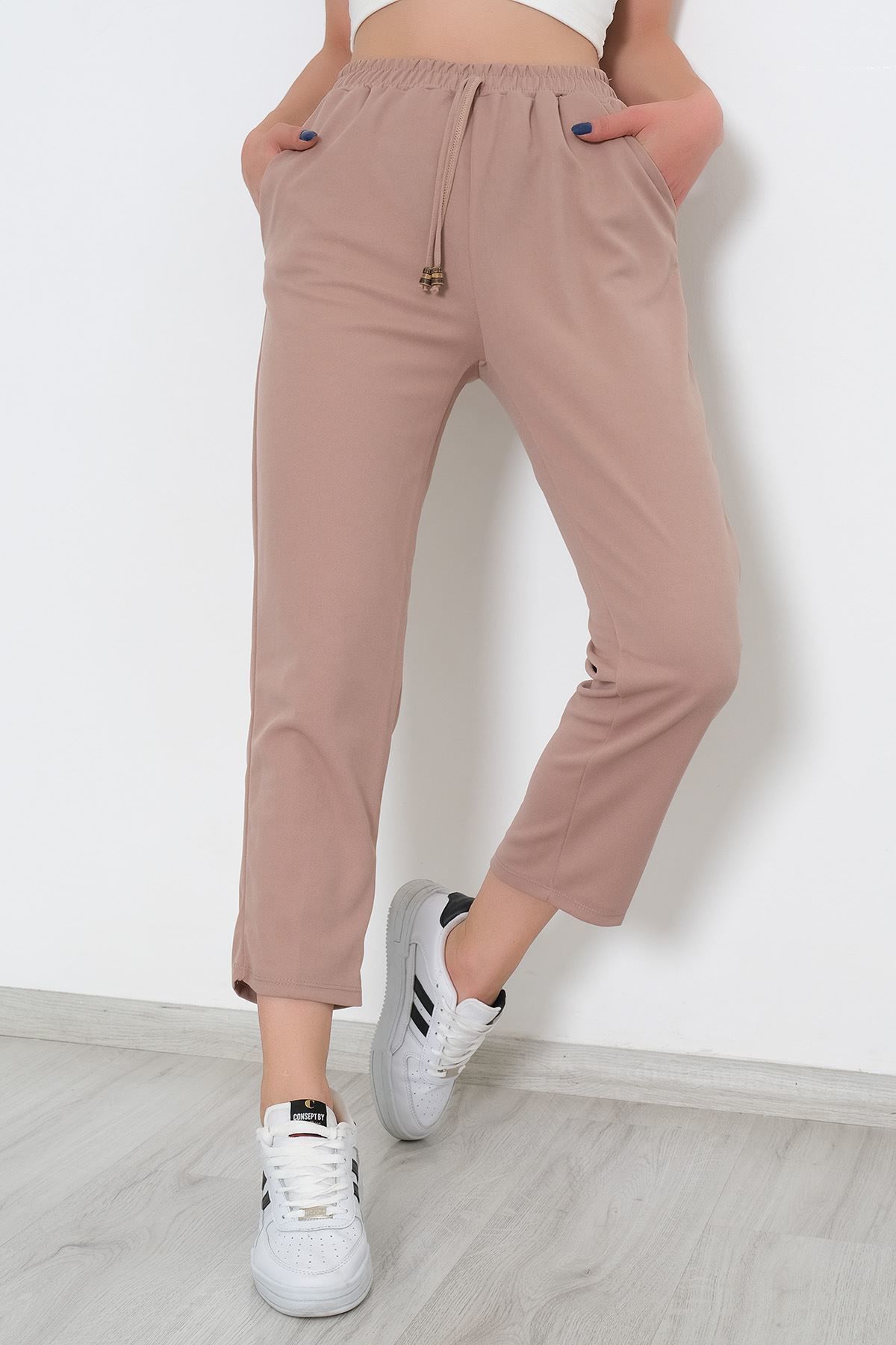 Beli Lastikli Pantolon Koyuvizon - 9189.1361.