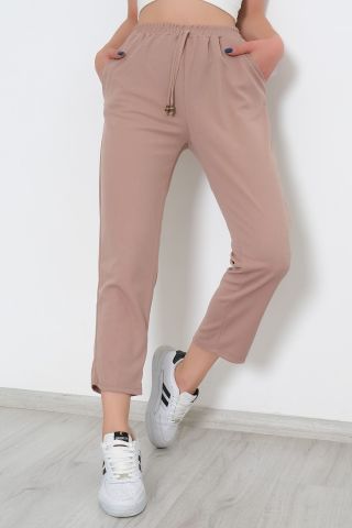 Beli Lastikli Pantolon Koyuvizon - 9189.1361.