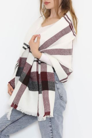 Kaşe Şal Bordosiyah - 10372.750.