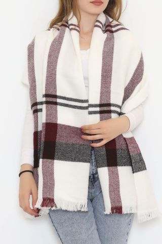 Kaşe Şal Bordosiyah - 10372.750.