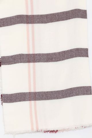 Kaşe Şal Ekrubordo - 10372.750.