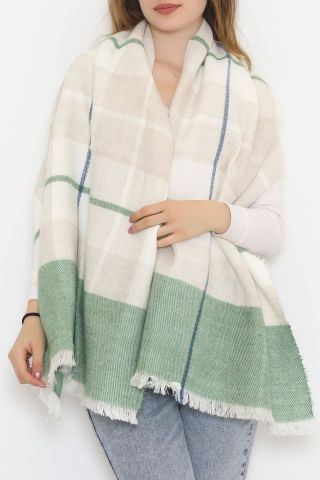 Kaşe Şal Ekruyeşil - 10372.750.