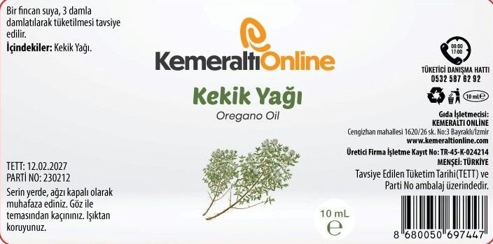 Kekik Yağı