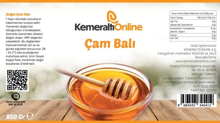 Çam Balı 850gr