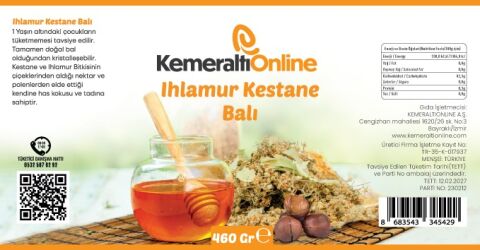 Ihlamur Kestane Balı  460gr