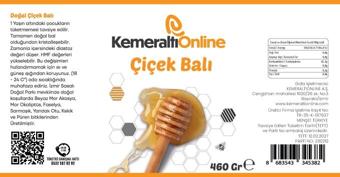Çiçek Balı 460gr