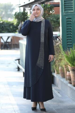 Tesettür Elbise | Ilgın | - Ems