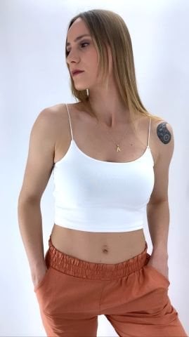 İp Askılı Atlet - Lks0101Ekru