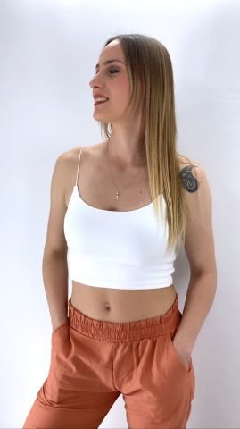 İp Askılı Atlet - Lks0101Ekru