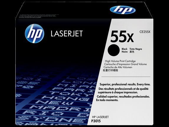 CE255X No 55X Yüksek Kapasite Siyah Lazer Toner