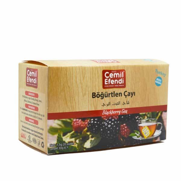 Böğürtlen Çayı Süzen Poşet 20'Li