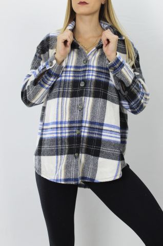 Oduncu Gömlek Siyahmavi - 1320.110