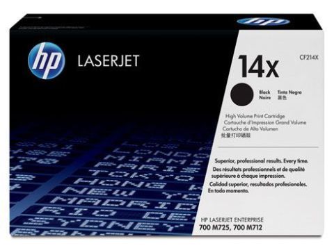 CF214X No 14X Yüksek Kapasite Siyah 17500 Sayfa Lazer Toner