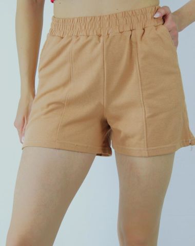 İki İplik Şort Vizon - 1114.35