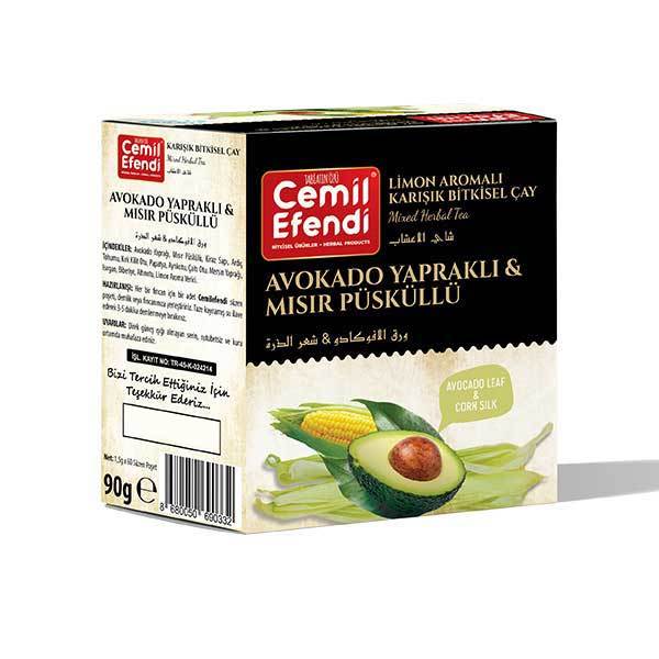 Kiraz Saplı&Mısır Püsküllü Çay Süzen Poşet 60'Lı