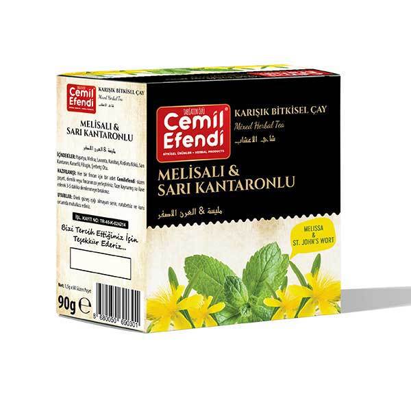 Melisalı&Sarı Kantaronlu Çay Süzen Poşet 60'Lı