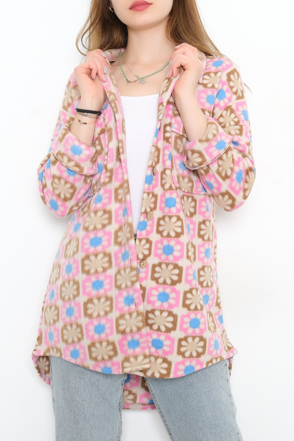 Çift Cep Gömlek Pembebej - 10502.1289.