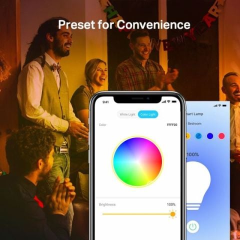 TAPO-L530E-2P Tapo Smart Wi-Fi Light Bulb Multicolour 2-Pack