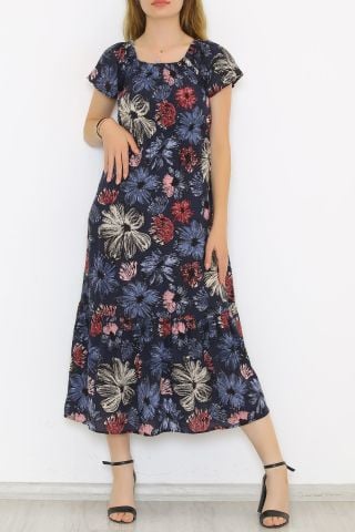 Madonna Yaka Elbise Laciçiçekli - 8831.701.