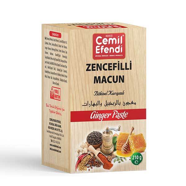 Zencefilli Macun 210 Gr