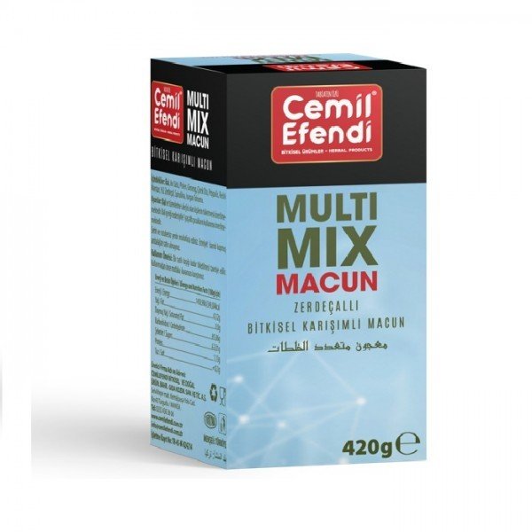 Multi Mix Zerdeçallı Bitkisel Karışımlı Macun 420 Gr