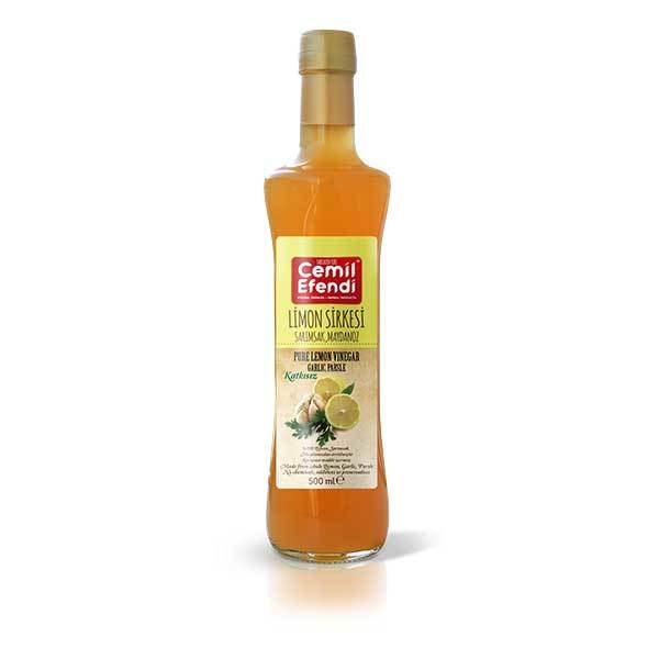 KATKISIZ Limon Sarımsak Maydonoz Sirkesi 500 Ml