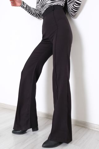Cepsiz Palazzo Pantolon Siyah - 10589.1247.