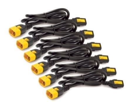 AP8704S-WW Power Cord Kit6 eaLocking C13 to C14 1.2m