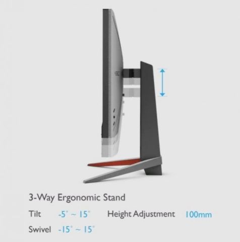 EX2710Q 27’’IPS QHD 2K 1ms 165hz Freesync HDMI DP USB3.0 Subwoofer Oyun Monitörü